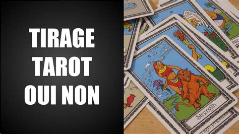 Tirage de Tarot OUI ou NON Gratuit